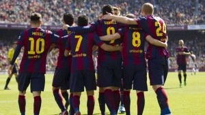 Barcelona goleó al Rayo en casa y es nuevo líder de la Liga BBVA