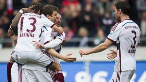 Bayern ganó y prácticamente sentenció la Bundesliga, al sacarle 11 puntos de diferencia al Wolfsburgo