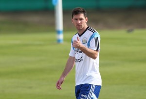 Lionel Messi con Argentina