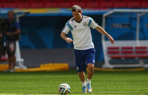 Lionel Messi con Argentina