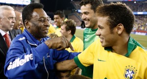 Pelé y Neymar