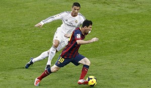Ronaldo y Messi en El Clásico