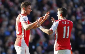 arsenal vence 2-0 al everton