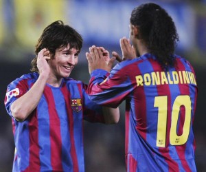 El once ideal de Champions de Ronaldinho