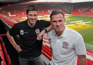 Steven Gerrard: "El encuentro valdrá para ayudar a causas especiales." Gerrard previo al partido de homenaje en Anfield