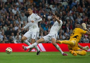 Arbeloa y Cristiano Ronaldo