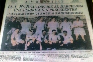 Goleadas históricas del Real Madrid