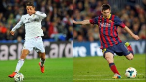 Messi y Ronaldo