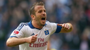 Rafael Van der Vaart en Hamburgo