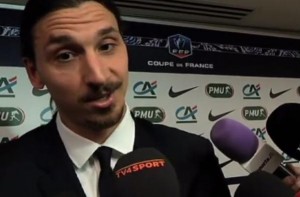 Zlatan aprovecha una entrevista y le hace publicidad a su Vitamin Well Upgrade