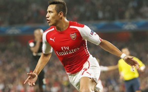 Alexis Sánchez dijo que se siente muy orgullo de jugar en el Arsenal