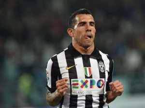 El Apache hizo el primer tanto de Juventus ante Lazio; hace 11 años, había celebrado el gol de la misma manera