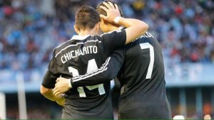 El gran gesto de Chicharito y Cristiano Ronaldo