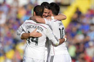 'Chicharito' Hernández mete al Real Madrid a semifinales de la Champions League