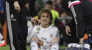 Modric estaría fuera por seis semanas.