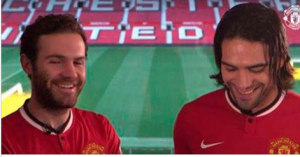 Falcao y Mata dicen intimidades del United