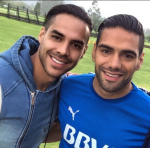 FOTONOTICIA La foto de Falcao y su doble que es furor en redes sociales.