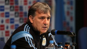 Gerardo Martino con Argentina