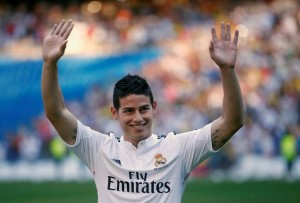 James Rodríguez en el Real Madrid