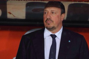 Rafael Benítez se despide del Napoli