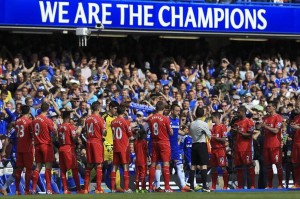 Liverpool le hizo pasillo al campeón de la Premier League, Chelsea.