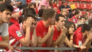 Drama en Girona. Final cruel para un equipo que rozó el ascenso