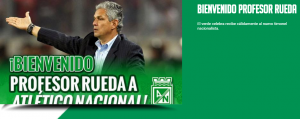 Reinaldo Rueda nuevo técnico de Nacional