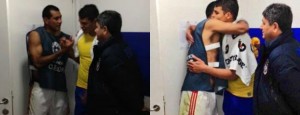 Thiago Silva y su gran gesto con los jugadores paraguayos
