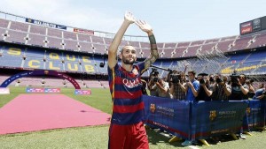 Aleix Vidal: "Es el día más importante de mi vida. Nunca he dudado en venir a Barça, espero que sea mi último club"