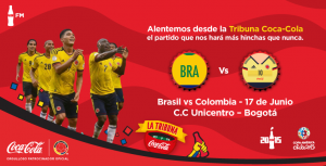 En Bogotá: Lugar ideal para ver el partido Colombia-Brasil