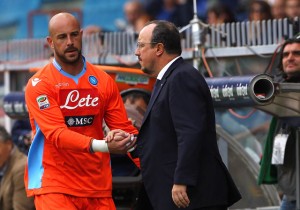 Pepe Reina dijo que Benítez es el mejor DT que ha tenido en su carrera deportiv