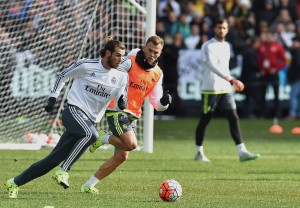 Gareth Bale con el Real Madrid