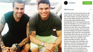 Alves respaldó a Thiago Silva y cuestionó a los críticos tras la eliminación con Paraguay.