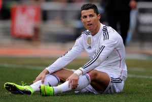 Cristiano Ronaldo con el Real Madrid