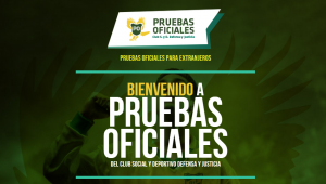 Pruebas oficiales para colombianos