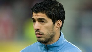 Luis Suárez con Uruguay
