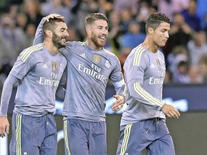 Con anotaciones de Benzema, Cristiano, Pepe y Cheryshev, Real Madrid goleó 1-4 al Manchester City en la International Champions Cup.