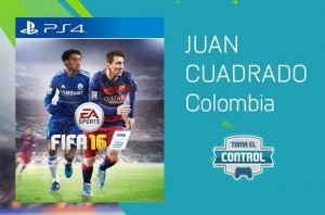 Cuadrado y Messi estarán la portada del famoso juego FIFA versión 2016