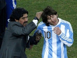 Maradona habló sobre Messi y la selección