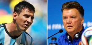 Van Gaal afirmó que respecta mucho a Messi, pues además de talentoso es humilde