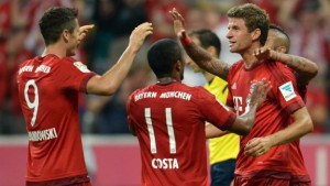 Bayern goleó al Hamburgo en su estreno de la Bundesliga