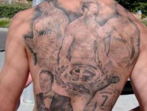 Israel, un fan de Cristiano Ronaldo ha gastado “900 euros” en tatuajes de cr7