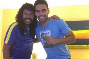 Higuita estuvo con Falcao en Londres