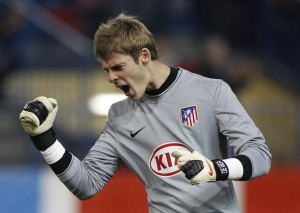 David De Gea en el Atlético de Madrid