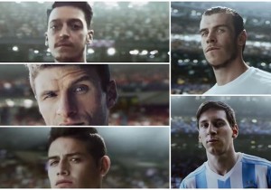 Gareth Bale, Leo Messi, James Rodríguez, Thomas Muller, Mesut Ozil y Ricky Rubio como protagonistas. de la nueva campaña de adidas