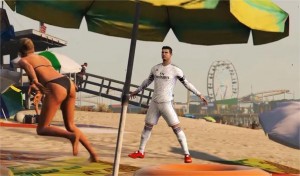 Cristiano Ronaldo entra al mundo de Grand Theft Auto V