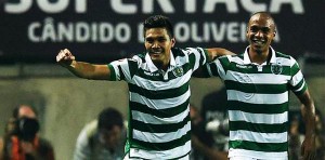 Teófilo Gutiérrez se estrenó en Copa de Europa con Sporting al marcar gol.