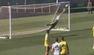 Golazo de Isco en el entrenamiento del Real Madrid