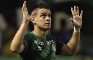 Santos Borré afirma que sueña con jugar en España desde niño
