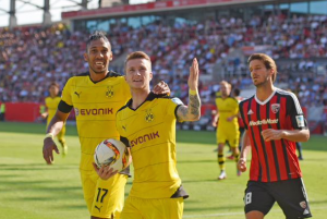 FINAL. #Ingolstadt 0-4 #BorussiaDortmund Gran triunfo del Dortmund en su visita al Audi Sportpark. #Bundesliga